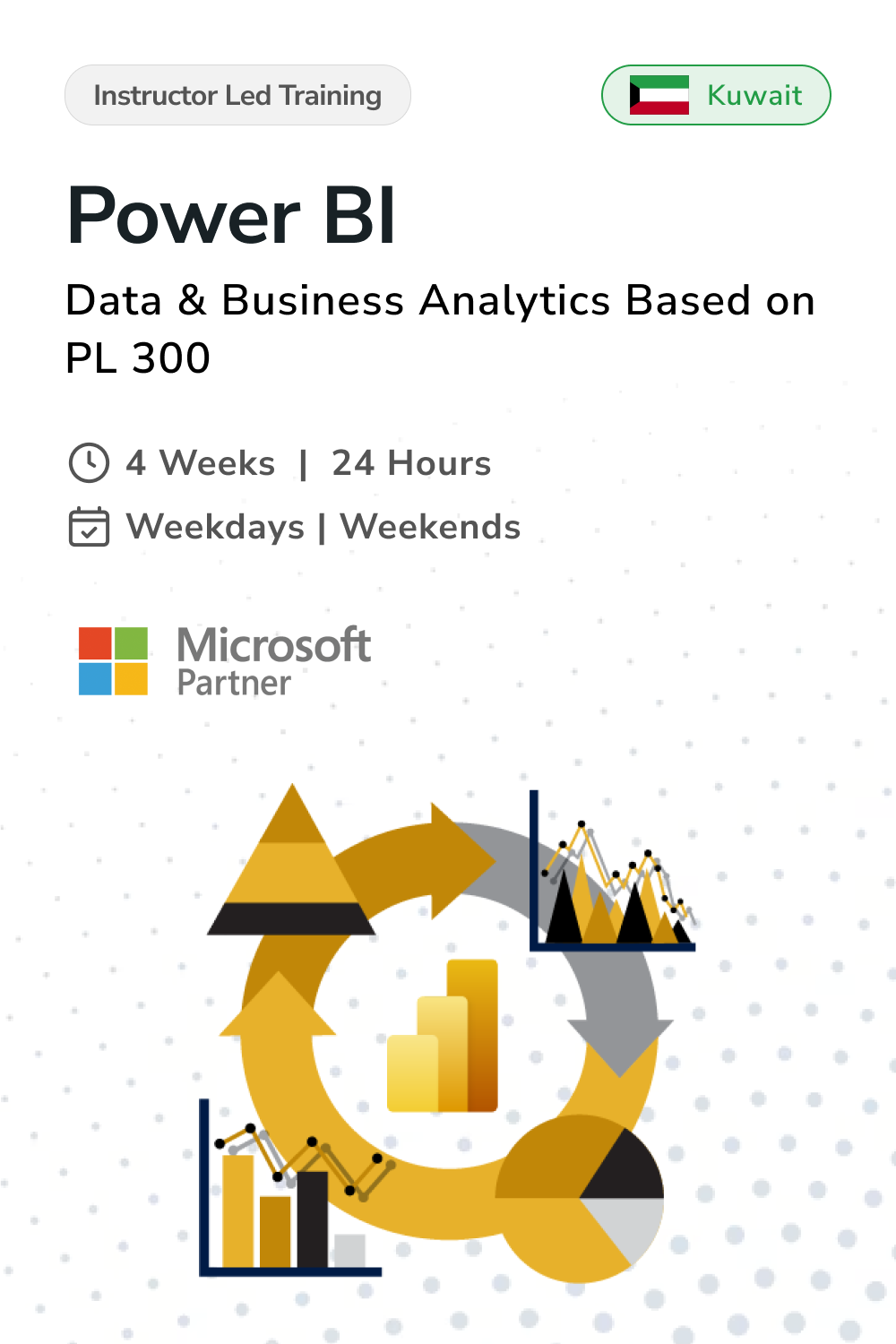 Microsoft Power BI – Data & Business Analytics Training Program in Kuwait