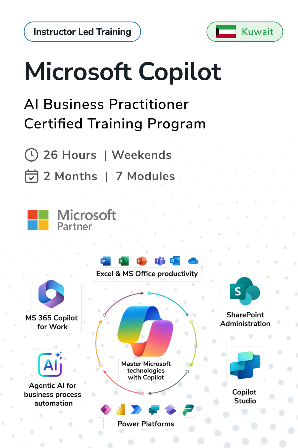 Microsoft Copilot - AI Business Practitioner Certified Training Program in Kuwait