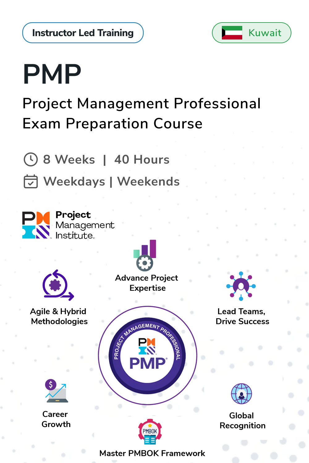 PMP Certification - Project Management Professional Exam Training in Kuwait