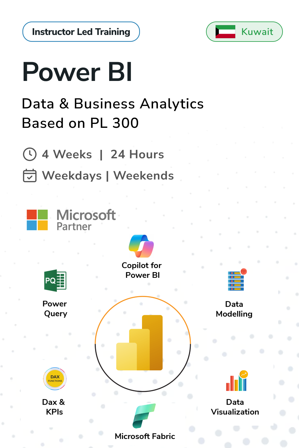 Microsoft Power BI – Data & Business Analytics Training Program in Kuwait