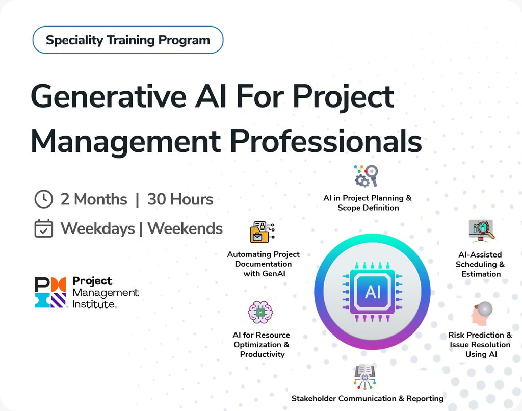 Gen AI for Project Management Professionals